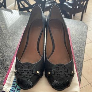 Tory Burch Mini Miller Open-Toe 65mm Wedge